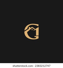Initial G1 Home Logo Template Vector Design, Letter G1 Logo Template,
