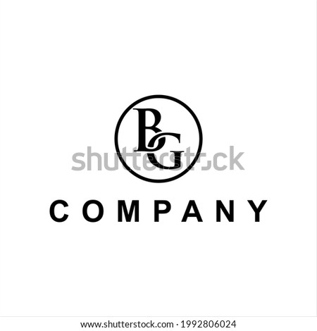 initial GB BG logo design with monogram idea
