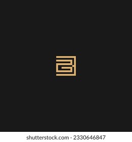 Erstmaliges GB-Logo. GB-Buchstaben Typ Logo Design Vektor Vorlage. Abstrakter Letter-GB-Logo-Design
