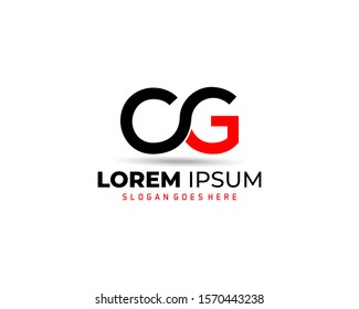 Initial Gc Cg G C Logo Stock Vector (Royalty Free) 1570443238