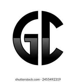 Initial GC Logo in a Cirle Shape