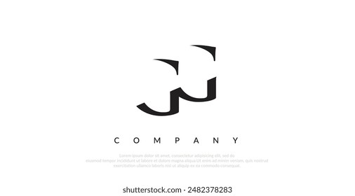 Initial GG Logo Design Vector 