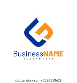 Initial GN logo design vector illustration, Creative letter GN logo concepts