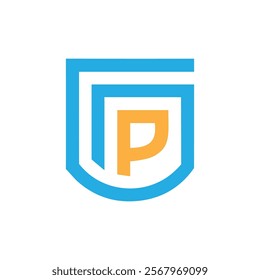 initial gp letter logo design vector, initial pg letter logo design, gp icon, gp symbol, pg icon, pg letter, p g , g p shape icon design, modern g p shape for any business and monogram, p g business.