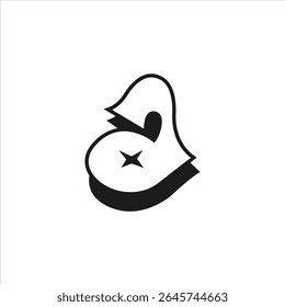 Initial A Graffiti Style Vector Logo Design. Letter A Icon Hip Hop.