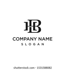 Initial H B Logo Design Vector Stock Vector (Royalty Free) 1531588082 ...