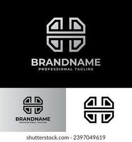 Initial H Diamond Logo, suitable for business related to Diamond and with H initial