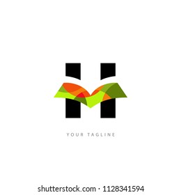 Initial H Education Logo Concept.