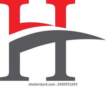 Diseño inicial del logotipo de la letra H. Monogram H logo diseño Vector Plantilla Regalías mejor empresa logo