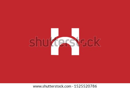 Initial H Letter Logo Design Vector Template. Monogram and Creative Alphabet Letters icon Illustration. Stock fotó © 