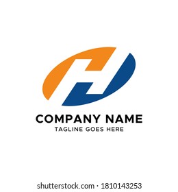 Initial H Letter Logo Vector Design