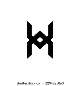 Initial H logo concept vector. Creative Icon 