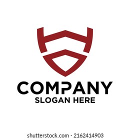 icono del vector del logotipo H inicial