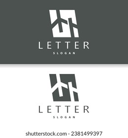 Initial HA Letter Logo, Modern and Luxurious Minimalist Vector AH Logo Template for Business Brand
