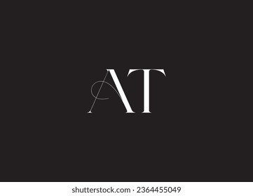 Logo-Design des ersten Handschreibschreibens, Vektordesign
