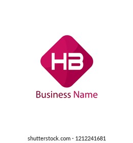 Initial HB Letter Logo Design
