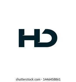 Initial Hd Logo Concept Abstract Hd Stock Vector (Royalty Free ...