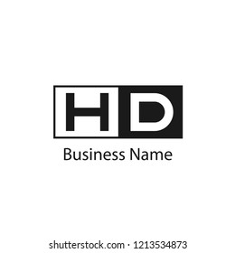 Initial HD Logo Template Desgn