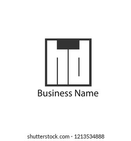 Initial HD Logo Template Desgn
