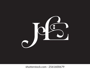 Initial HE Logo Design Vector
