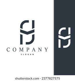 Initial HM Letter Logo, Modern and Luxury Vector Minimalist MH Logo Template