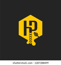 initial HP letter HP technology 