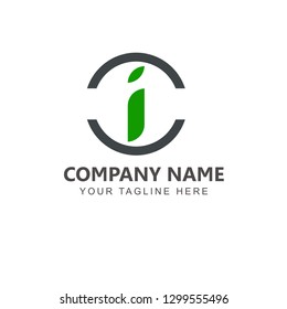 Initial IC logo design inspiration
