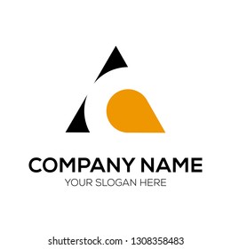 initial A icon symbol logo design inspiration