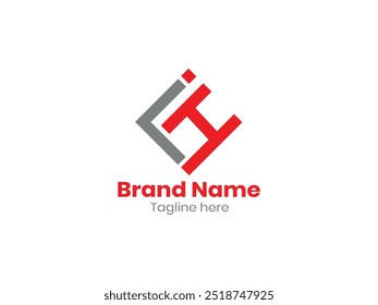 Initial ih letter Logo design vector.