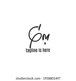 initial isolated black background vector elegant handwriting signature for identity text wedding unique alphabet minimalist clean business brand group symbol art elegant floral graphic calligraphy