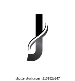 Initial J Letter Logo Design und kreative moderne Business Typografie Vektor Vorlage.