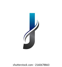 Initial J Letter Logo Design And Creative Modern Business Typography Vector Template. J letter logo design illustration.