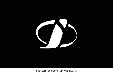 initial J logo design template