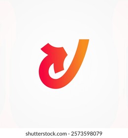 Initial J travel and tour logo design