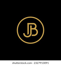 Initial JB Logo Design Elegant, Vector Initial Letter Logo, Monogram Logo