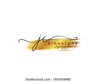 Initial JC beauty monogram and elegant logo design, handwriting logo of initial signature, wedding, fashion, floral and botanical with creative template.