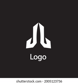 initial JJ logo for company, business