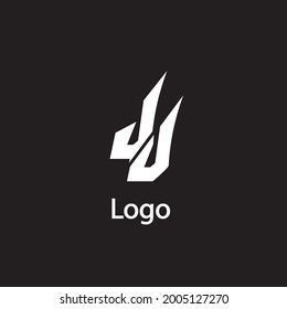 initial JJ logo for company, business