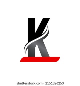 Initial K Letter Logo Design And Creative Modern Business Typography Vector Template.