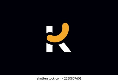 Initial-K-Letter-Logo-Design-Vektorvorlage. Illustration von Monogram und Creative Alphabet Letters