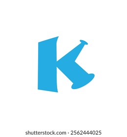 initial k letter logo design vector template, k icon design, k logo vector template symbol, kk logo, kk symbol, kk icon, kk shape, letter k logo design vector template.