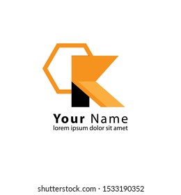 Initial K Letter Logo modern Design Vector Template. Creative Alphabet Letters icon Illustration