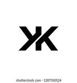 initial K letter k technology 