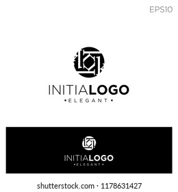 initial k logo template. download file in eps10