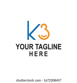 The initial K3 logo is creative