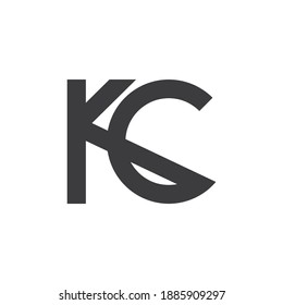 Initial Kc Letter Logo Vector Template Stock Vector (Royalty Free ...