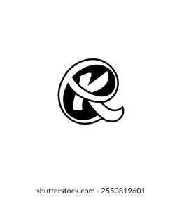 Initial KE Letter Logo Design Vector Template