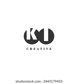 Empresa inicial KI marca de idea de moda de etiqueta creativa