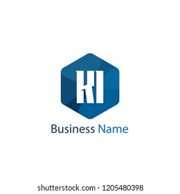 Initial KI Letter Logo Design