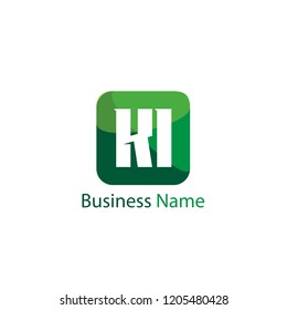 Initial KI Letter Logo Design